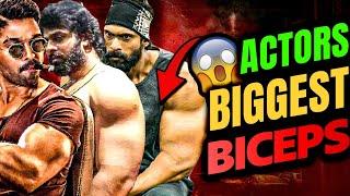 Top 10 Best Bodybuilders Bices Size In South Indian Actors 2023 | Biceps Size Of South Indian Actors