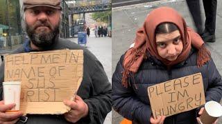 EXPOSED!! FAKE GYPSY BEGGARS #exposed #fake #public #caught  #gypsy