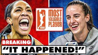 A'Ja Wilson GOES WILD After Caitlin Clark's MVP SNUB And SHOCKED The WNBA!