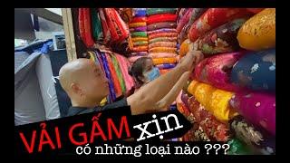 Có bao nhiêu loại vải Gấm phổ biến hiện đang được bán trên thị trường???