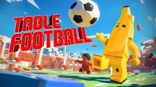 FORTNITE LEGO TABLE FOOTBALL️  BLOCK TABLE FOOTBALL SCENE REAL PHYSICS - MAP CODE 6242-1463-8607