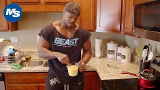 What Physique Champions Eat for Breakfast | Brandon Hendrickson's Pre-Olympia 1st Meal