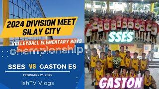 2024 DIVISION MEET VOLLEYBALL BOYS CHAMPIONSHIP | SSES vs GASTON ES #volleyball #volleyballworld