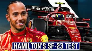 Lewis Hamilton's FIRST Ferrari TEST DAY Revealed? - Will Test SF-23 | F1 2025