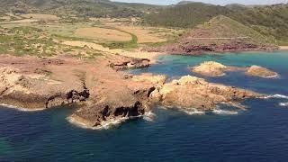 Cala Pregonda - El ultimo vuelo de este  Dron