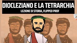 Lezione di storia su DIOCLEZIANO e La Tetrarchia riassunto in 10 minuti