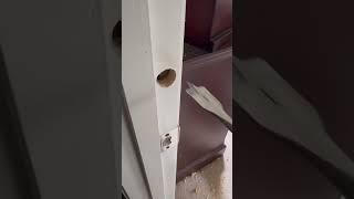 Installing A Deadbolt on A Closet Door In Conroe TX