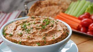 How to Make Roasted Vegetable Spread (Plant-based) | Easy Vegan Dip Recipe!