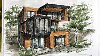 architecture sketch / house 33