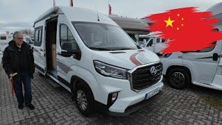 DARF MAN DAS? ECHTES CHINA KASTENWAGEN WOHNMOBIL 2025 Maxus 1. Probefahrt in Deutschland