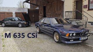 Gleich zwei BMW M 635 CSi bei uns. Einer orig. 48´km, der andere 2 Jahre nach der Motorüberholung