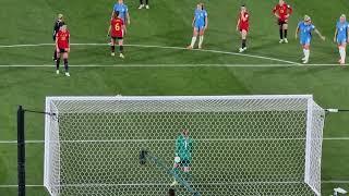 Mary Earps saved Spain penalty kick FIFA WWC Final 2023