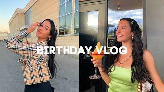 24th BIRTHDAY VLOG! BIRTHDAY THRIFT,  NEW HAIR, & LOUIE TURNS 3!