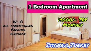 1 BEDROOM APARTMENT I STUDIO APARTMENT FOR RENT IN ISTANBUL TURKEY I LIVING COST IN TURKEY