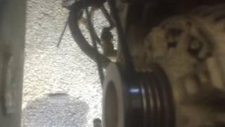 Cable tie alternator belt