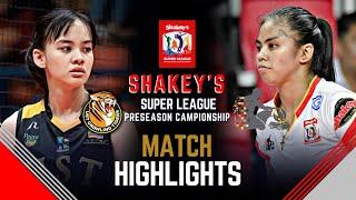 UST VS. MAPUA Full Game Highlights | Shakey's Super League Preseason Championship 2024