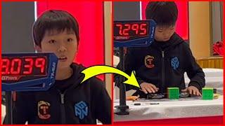 How did Yiheng Wang forget to stop the timer? Failure at the competition from the champion