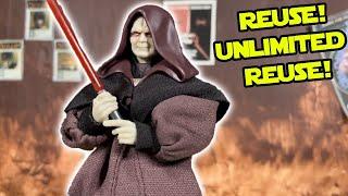 NEW DARTH SIDIOUS (Revenge of the Sith) Star Wars Black Series Action Figure Review