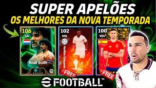 MUITO BUGADOS! NOVOS JOGADORES FREE E ÉPICOS, QUEM SÃO OS MELHORES DA SEMANA NO EFOOTBALL 2025?