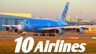 TOP 10 BEST AIRLINES in the world in 2024 | 10 BEST ARLINES in 2024