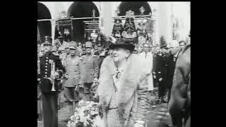 The return of Queen Wilhelmina to The Hague after the Second World War (Newsreel)