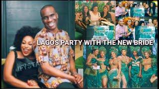 CELEBRITY Friends Of Rita Dominic HOST her BILLIONAIRE Husband In PARTY Lagos #trending #shorts