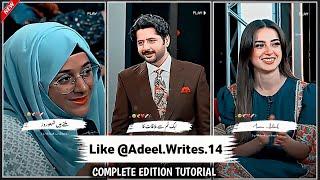 Tiktok Trending Like Adeel.Writes.14 Video editing | New Viral HD Smooth Skin Video editing