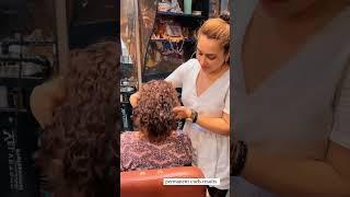 permanent curls results at alisha’s empire salon 9899130018,7838480808