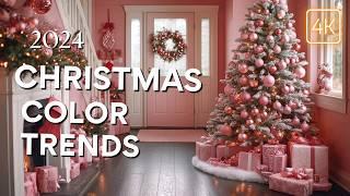 Top 10 Christmas Decor Color Trends for 2024 You MUST Try | Unique Ideas for a Festive Home