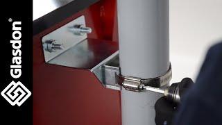 Glasdon International | Tamtorque Banding Demonstration | Metal Fido 35™ Dog Waste Bin