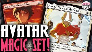 WotC LEAKS Avatar The Last Airbender Magic The Gathering Set?!