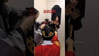 오빠옷 몰래입은 여동생 참교육 하는 범