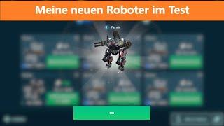 Meine neuen Roboter Jaeger und Fenrir-War Robots Gameplay (Deutsch/German)