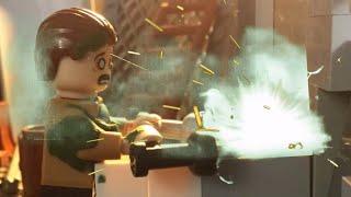 Marv Gets Electrocuted- Home Alone 2- LEGO Stop Motion