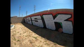 BlockBuster Graffiti- Huge Chrome piece 