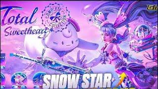 Glacier Scarl | SnowStar SweetHeart Ultimate Spin | Glacier Ump Is Back | SCARL CRATE OPENING | BGMI