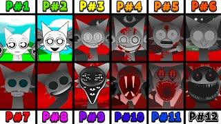 Incredibox Sprunki All Phases: Phase 7 VS Phase 8 VS Phase 9 VS Phase 10 VS Phase 11 VS Phase 12