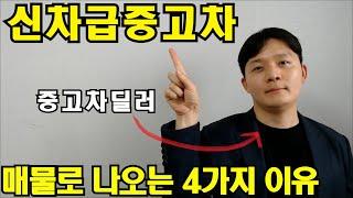 주행거리 1000km도 안된 신차급 중고차가 매물로 나오는 이유