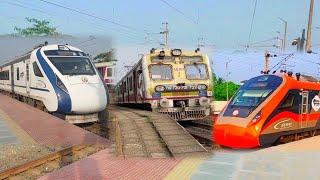 Multiple types of high speed train gadi video|Indian high speed train|120KMPH Fastest Running trains