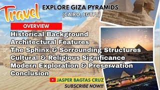 GIZA PYRAMIDS | CAIRO EGYPT | TRAVEL | EXPLORE