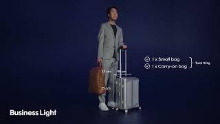 Baggage on Finnair flights: Business Light