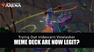 MTG Arena | Trying Out Iridescent Vinelasher | Standard Sultai | BLB