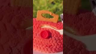  CROCHET CAKE DESSERT #shorts #crochet #cake #dessert