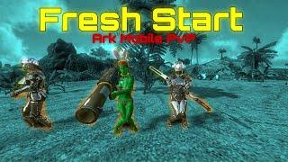 [Ark Mobile PvP] New Fresh Start Solo | Taming and more!