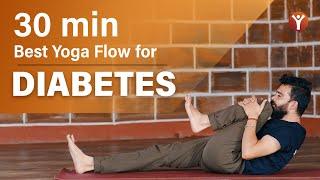 Yoga for Diabetes: The Simple Poses That Bring Blood Sugar Levels Down in 30 Minutes by Indea Yoga