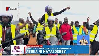  NTV LIVE | Abiria Ni Mayai Derby safety campaign in Kasarani