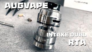 Augvape Intake Dual RTA Disassembly & Rebuilding | Vapesourcing Review