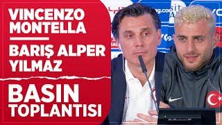 Türkiye - Çekya | Vincenzo Montella ve Barış Alper Yılmaz Basın Toplantısı