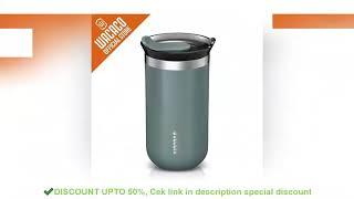 WACACO Octaroma Vacuum Insulated Coffee Mug, Double-wall Stainless Steel Travel Tumbler, 6/10/15