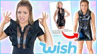 Trying On Very EXTRA Clothing From Wish ! Success or Disaster ?!